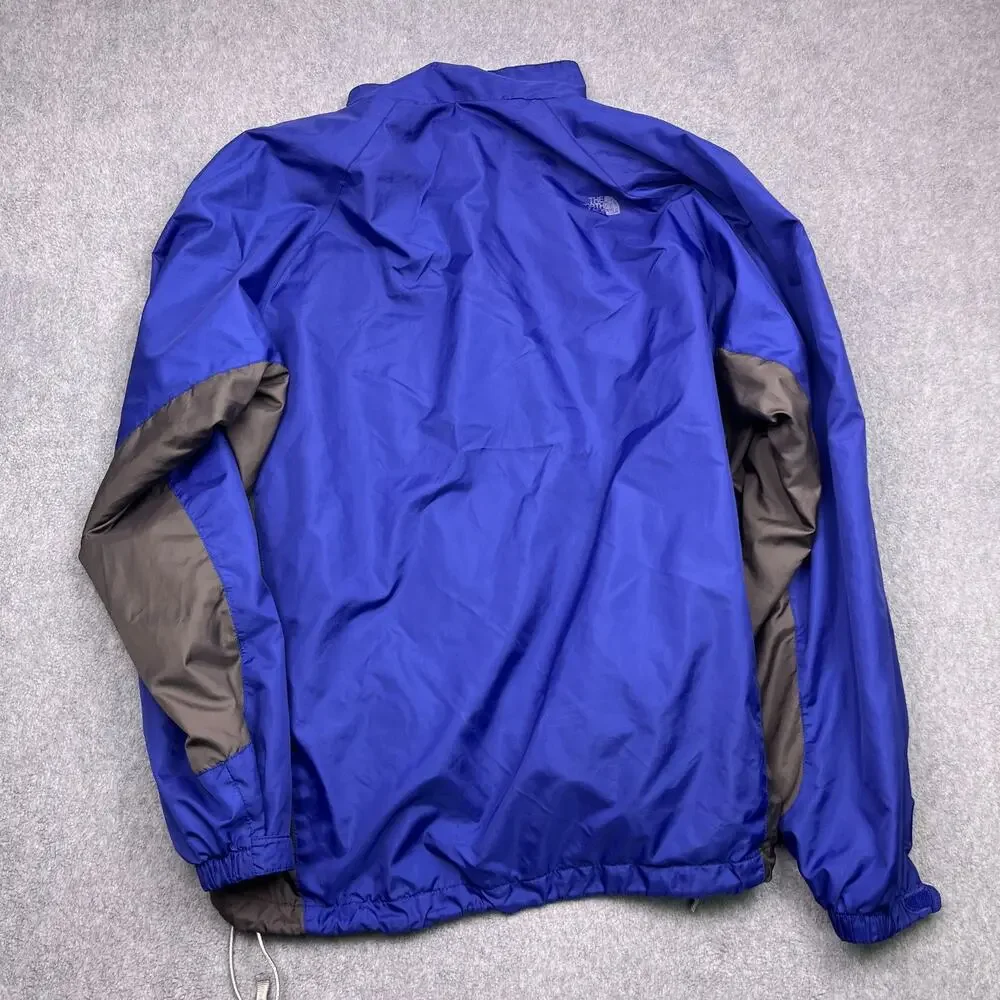 The North Face Windbreaker Jacket Mens XL Blue Polyester Full-Zip‎ Long Sleeve